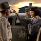 Indy with two of the best things about the film, Cate Blanchett and Igor Jijikine.